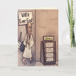 Kommer det någonsin att sluta att ta emot ett häls kort