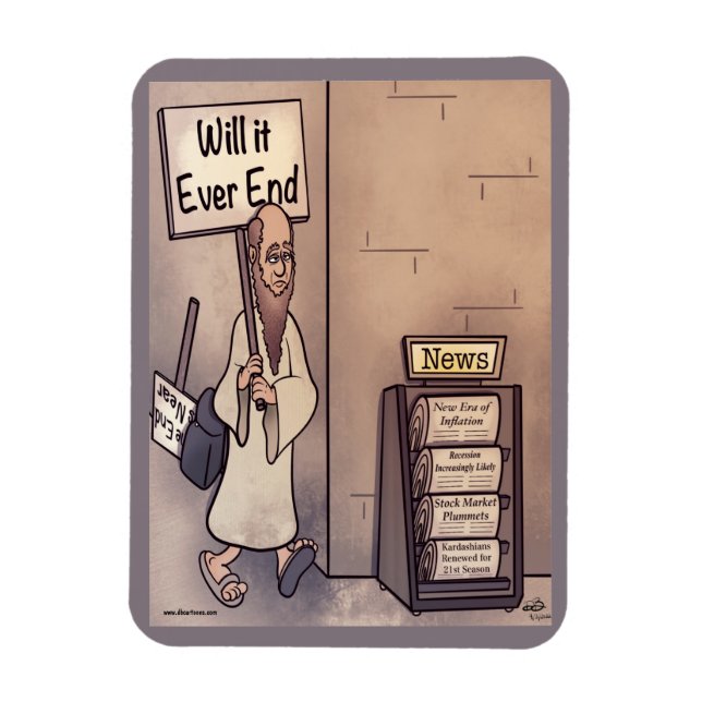 Kommer det någonsin att upphöra magnet (Vertikal)