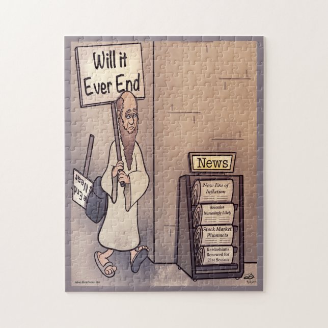 Kommer det någonsin att upphöra med att utmana pus pussel (Vertikal)