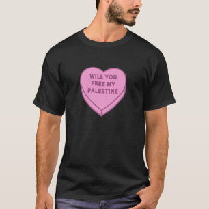 Kommer du att befria mitt Palestina? Cute Candy He T Shirt