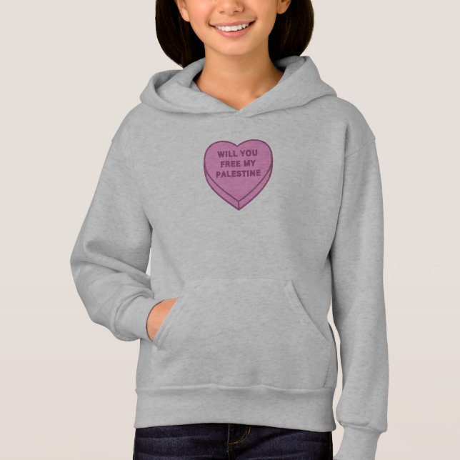 Kommer du att befria mitt Palestina? Cute Candy He T Shirt (Framsida)