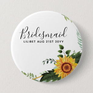 Kommer du att bli Bridesmaid Maid Honor Tack Mor? Knapp