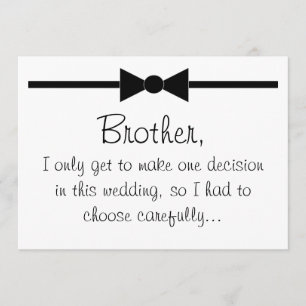 Kommer du att bli min bästa man? inbjudningar