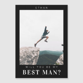 Kommer du att bli min bäste man, minimalialist Fot