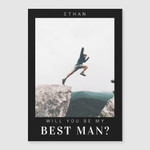 Kommer du att bli min bäste man, minimalialist Fot