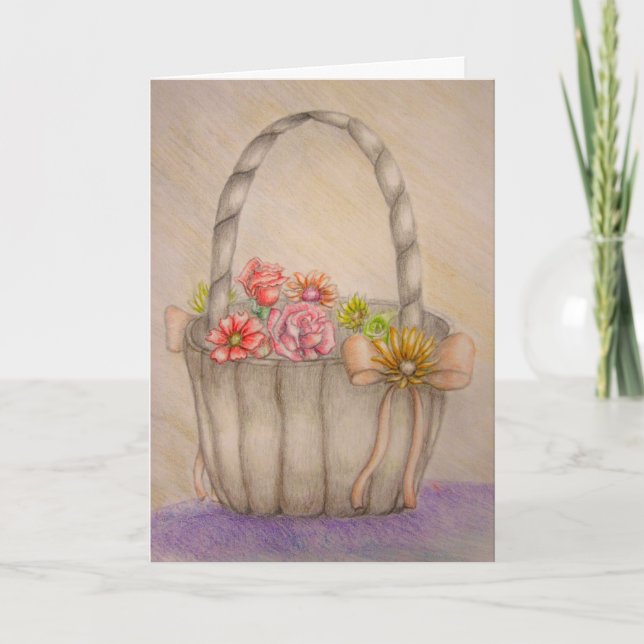 Kommer du att bli min blomma flicka? inbjudan (Framsida)