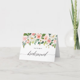 Kommer du att bli min bridesaid, Keepsaké, Bröllop Inbjudan