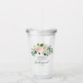 Kommer du att bli min Bridesmaid Frieri? Take Away Mugg
