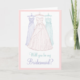 Kommer du att bli min Bridesmaid? Inbjudan