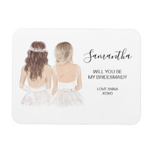 Kommer du att bli min bridesmaid magnet