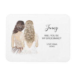 Kommer du att bli min bridesmaid magnet