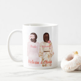 Kommer du att bli min Bridesmaid Mugg? Kaffemugg