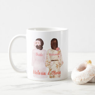 Kommer du att bli min Bridesmaid Mugg? Kaffemugg