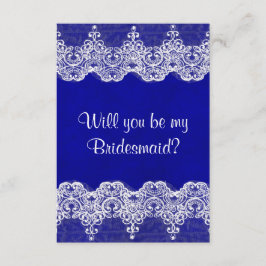 Kommer du att bli min Bridesmaid? Rustic Burlap & Inbjudningar