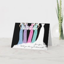 Kommer du att bli min Bridesmaid?