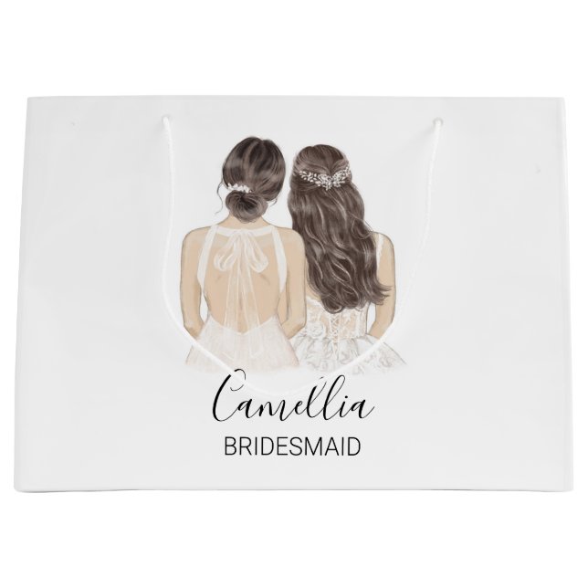 Kommer du att bli min bridesmedapåse? (Framsidan)