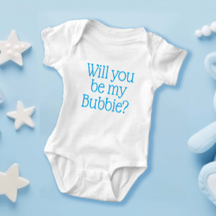 Kommer du att bli min Bubbie Cute Jewish Boy? T Shirt
