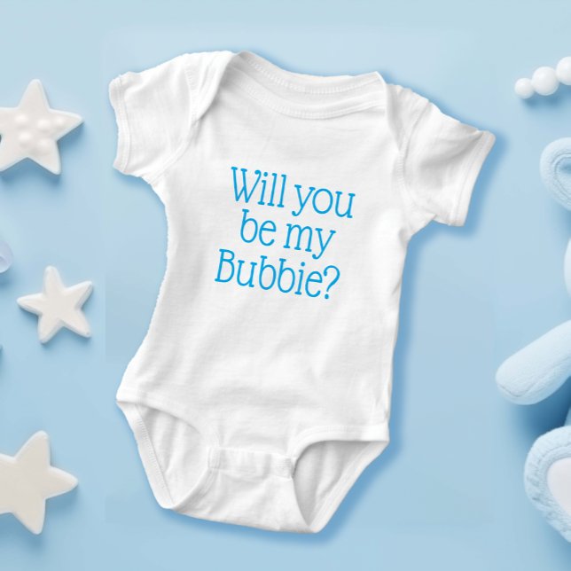 Kommer du att bli min Bubbie Cute Jewish Boy? T Shirt (Skapare uppladdad)