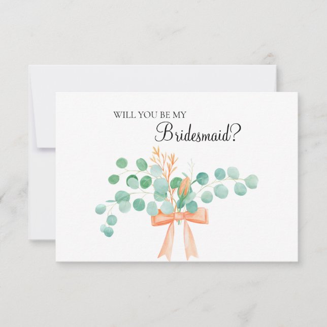 Kommer du att bli min Eucalyptus Peach? (Framsida)