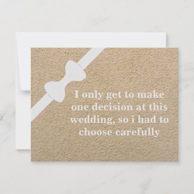 Kommer du att bli min Groomsman? Inbjudningar (Framsida)