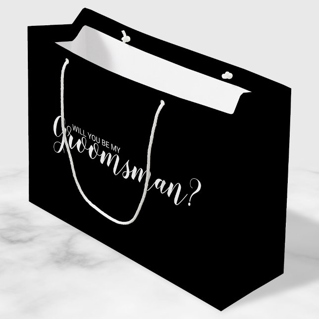 Kommer du att bli min Groomsman? Modern Frieri (Skapare uppladdad)