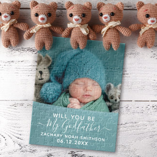 Kommer du att bli min gudfader Classy Personlig Ph Pussel