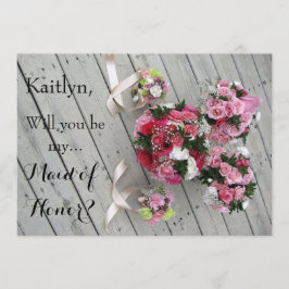 Kommer du att bli min inbjudan till Maid of honor 