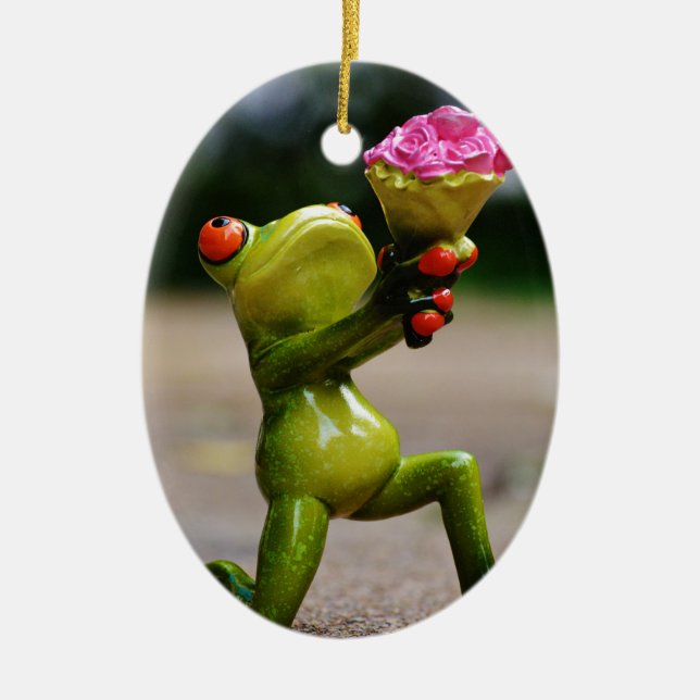 Kommer du att bli min.... julgransprydnad keramik (Framsidan)