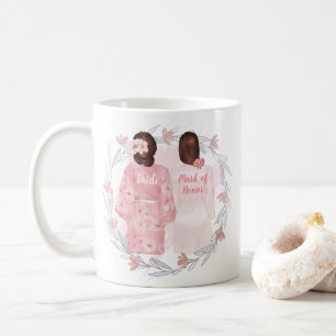 Kommer du att bli min maid of honor-brud? kaffemugg