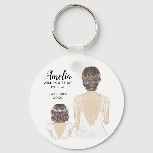 Kommer du att bli min nyckelring? nyckelring (Framsida)