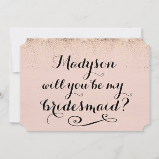 Kommer du att bli min Personlig Calligraphy? Inbjudningar