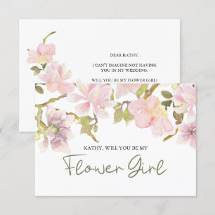 Kommer du att bli min Rosa  Magnolia?
