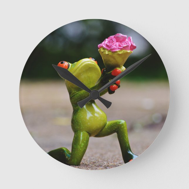 Kommer du att bli min.... rund klocka (Framsida)