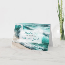 Kommer du att bli min ungflicka? | BRÖLLOP FRIERI Kort