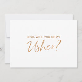 "Kommer du att bli min vaktmästare"| Guld Ro Hands Inbjudningar