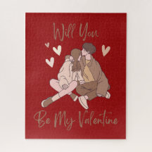 Kommer du att bli min Valentine?