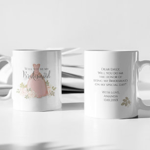 Kommer du att bli min vattenfärg? kaffemugg