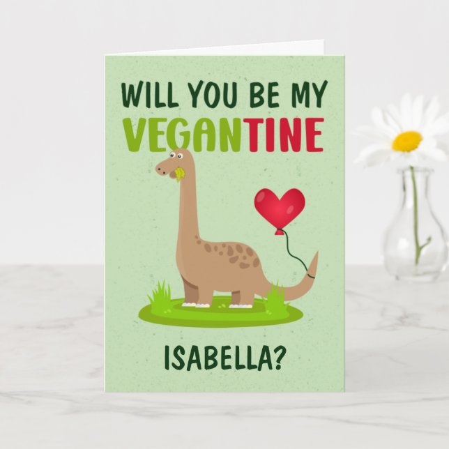 Kommer du att bli min Vegantine?, Anpassningsbar A Kort (Liten växt)