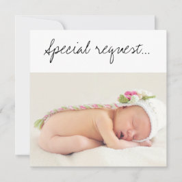 Kommer du att bli mina herrar Baby med Hat? Kort