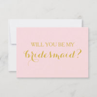Kommer du att bli mitt Bridesmaid Card Brudens sid