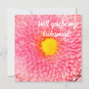 Kommer du att bli mitt briljanta blommigt-kort? inbjudningar