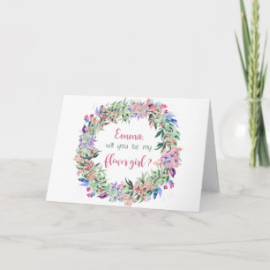 Kommer du att bli mitt Frieri kort för blommor?