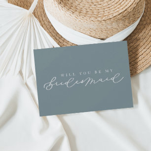Kommer du att bli mitt Frieri kort för Bridesmaid 
