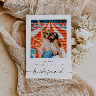 Kommer du att bli mitt Frieri kort för Bridesmaid 
