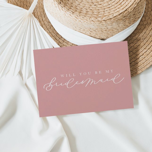 Kommer du att bli mitt Frieri kort för Bridesmaid  (Skapare uppladdad)