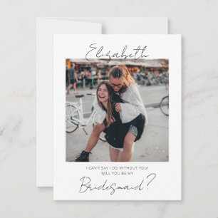 Kommer du att bli mitt Frieri kort för Bridesmaid