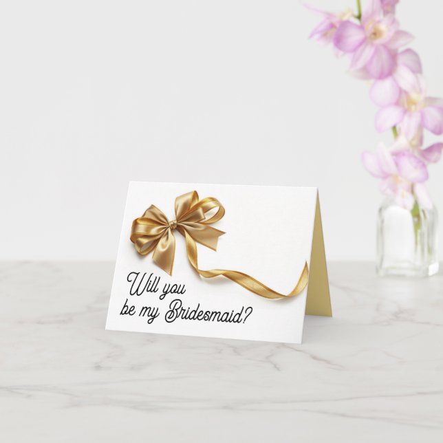 Kommer du att bli mitt frieri kort? kort (Orkide)