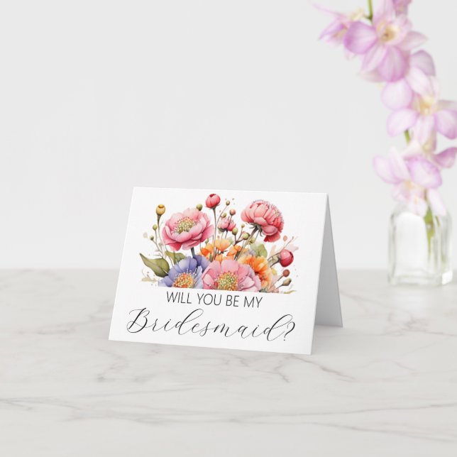 Kommer du att bli mitt frieri kort? kort (Orkide)