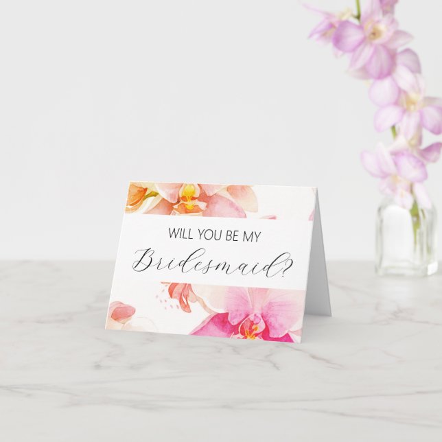 Kommer du att bli mitt frieri kort? kort (Orkide)