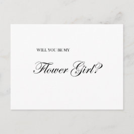 Kommer du att bli mitt Frieri kort? Vykort